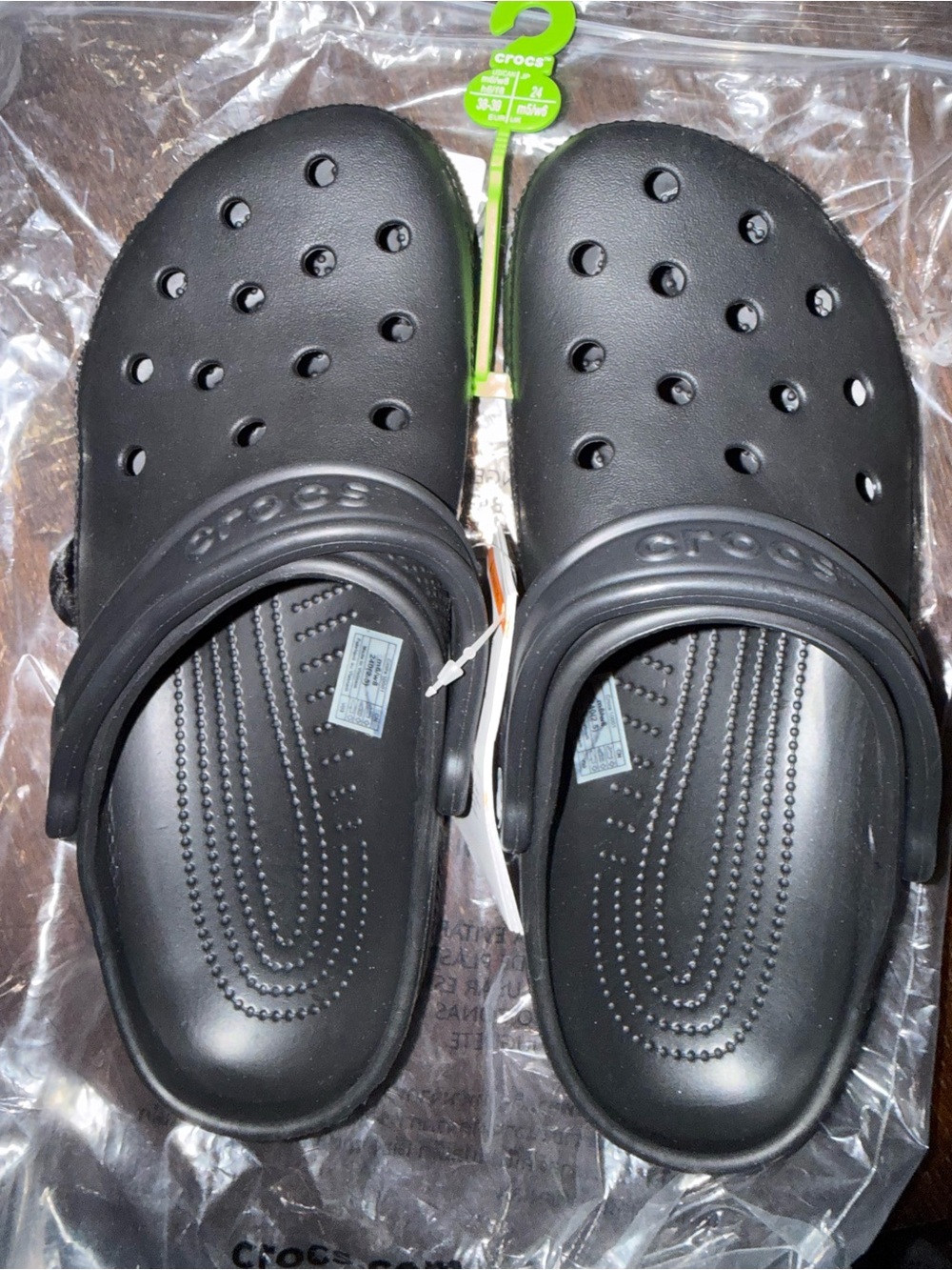 CROCS Kids Classic Clog in Black